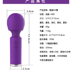 Vibrator Stimulation Klitoris Vagina GM-020