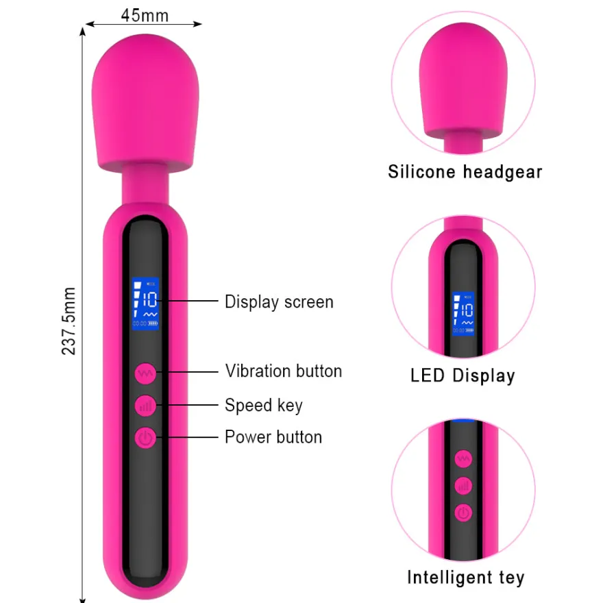 Vibrator Stimulation Klitoris Vagina GM-024