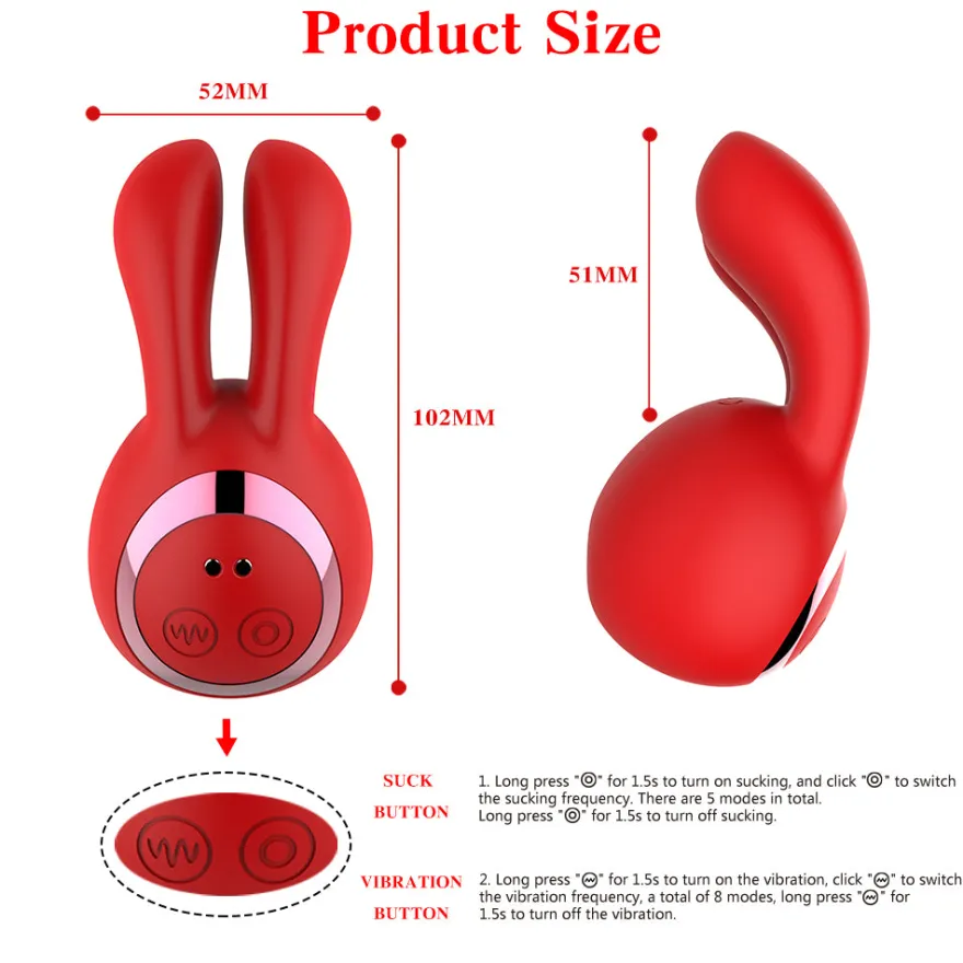 Vibrator Stimulation Klitoris Vagina GM-083