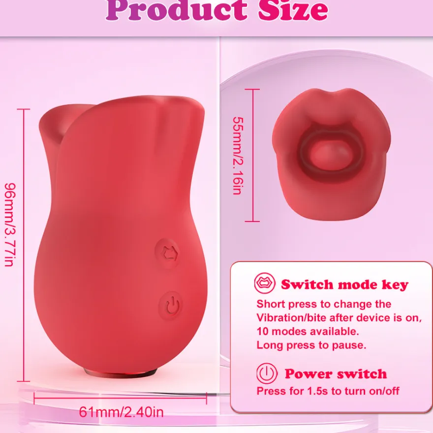 Vibrator Stimulation Klitoris Vagina GM-436