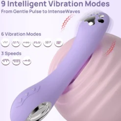 Vibrator Stimulation Klitoris Vagina GM-564 Lila