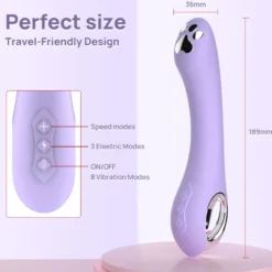 Vibrator Stimulation Klitoris Vagina GM-564 Lila