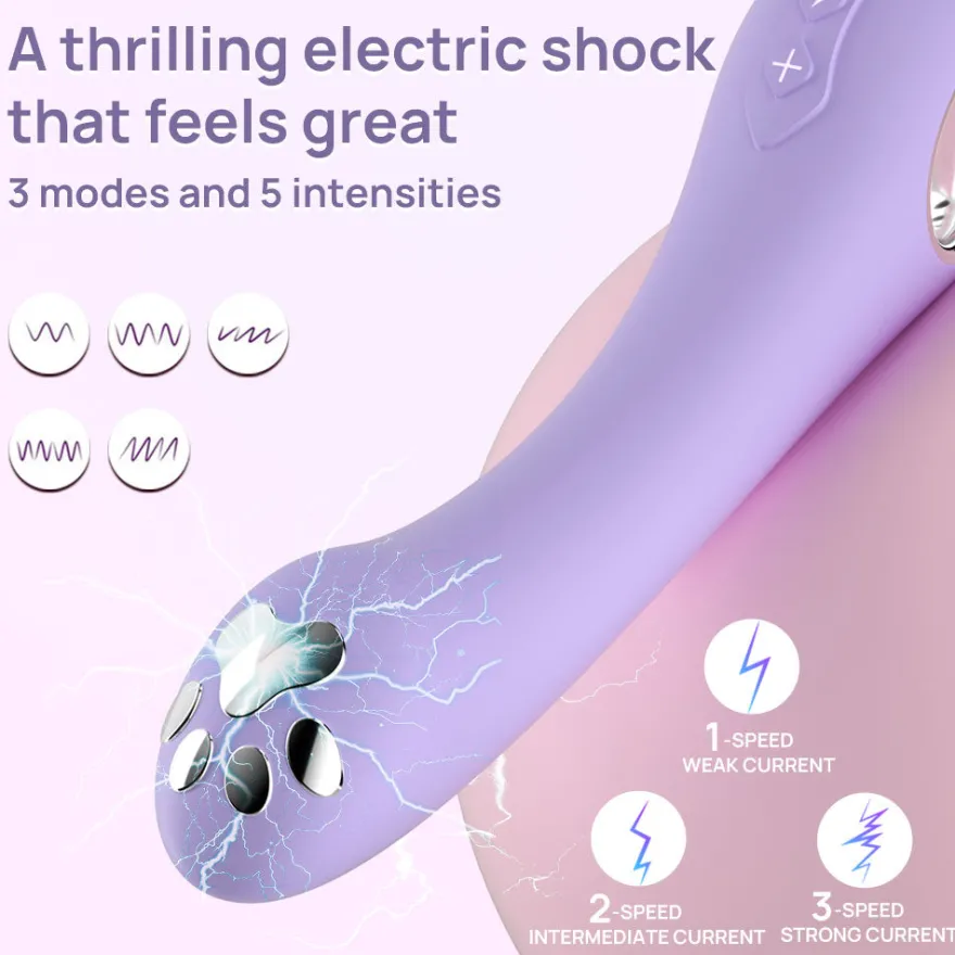 Vibrator Stimulation Klitoris Vagina GM-564 Lila