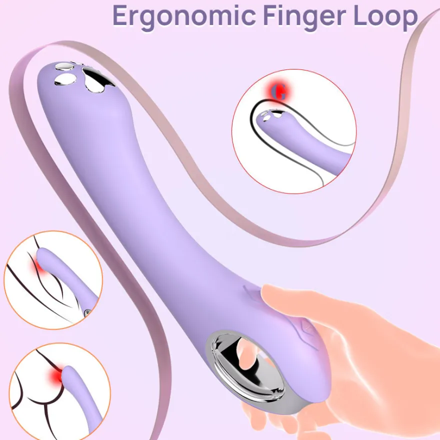 Vibrator Stimulation Klitoris Vagina GM-564 Lila