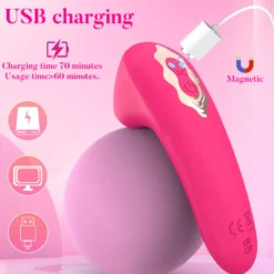 Vibrator Stimulation Klitoris Vagina GM-533 Pink