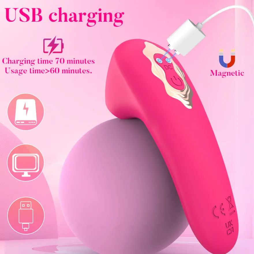 Vibrator Stimulation Klitoris Vagina GM-533 Pink