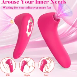 Vibrator Stimulation Klitoris Vagina GM-533 Pink