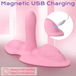 Vibrator Stimulation Klitoris Vagina GM-563 Rosa