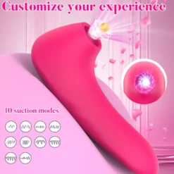 Vibrator Stimulation Klitoris Vagina GM-533 Schwarz