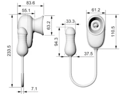 Vibrator Stimulation Klitoris Vagina JE-Z012