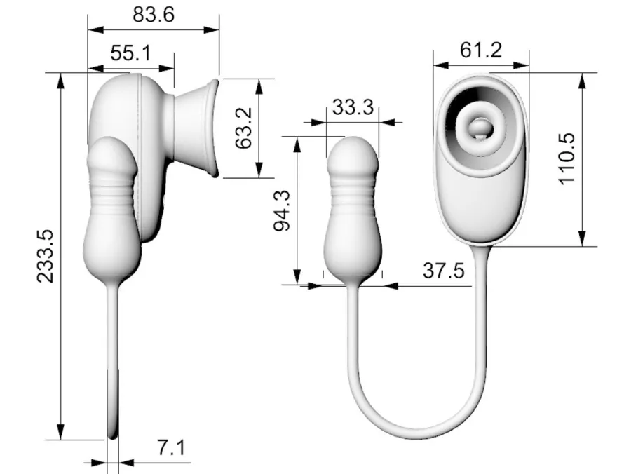 Vibrator Stimulation Klitoris Vagina JE-Z012