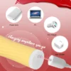 Vibrator Stimulation Klitoris Wasserdicht USB GM-280 Gelb
