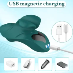 Vibrator Stimulation Klitoris Wasserdicht USB GM-479 Grün