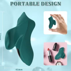 Vibrator Stimulation Klitoris Wasserdicht USB GM-479 Grün
