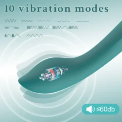 Vibrator Stimulation Klitoris Wasserdicht USB GM-455 Grün