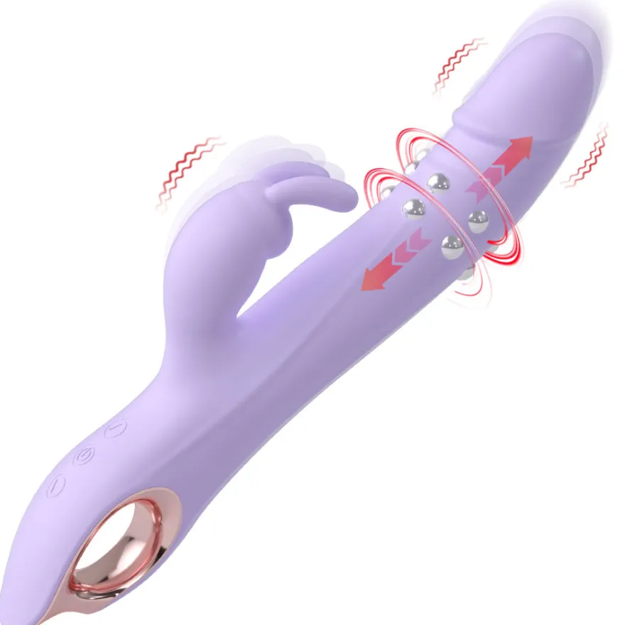 Vibrator Stimulation Klitoris Wasserdicht USB GM-567 Lila