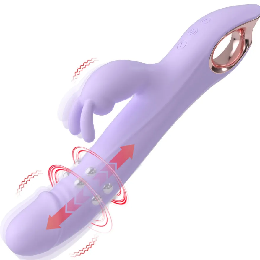 Vibrator Stimulation Klitoris Wasserdicht USB GM-567 Lila
