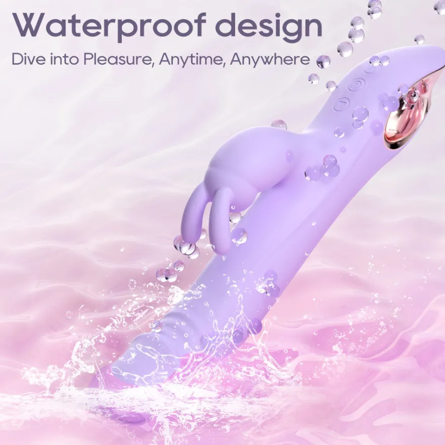 Vibrator Stimulation Klitoris Wasserdicht USB GM-567 Lila