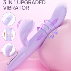 Vibrator Stimulation Klitoris Wasserdicht USB GM-562 Lila