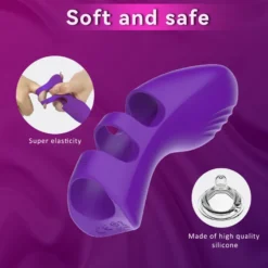 Vibrator Stimulation Klitoris Wasserdicht USB GM-262 Lila