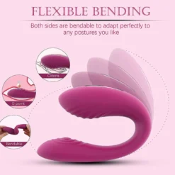 Vibrator Stimulation Klitoris Wasserdicht USB GM-307 Pink