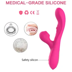 Vibrator Stimulation Klitoris Wasserdicht USB GM-323 Pink