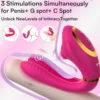 Vibrator Stimulation Klitoris Wasserdicht USB GM-678 Pink