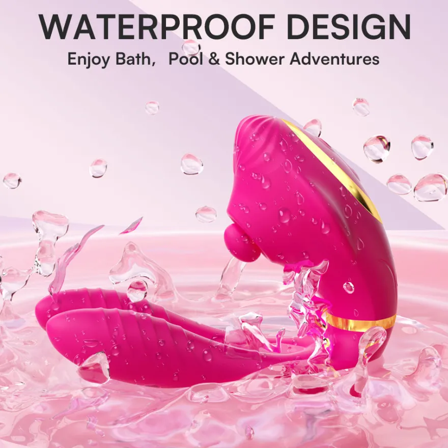 Vibrator Stimulation Klitoris Wasserdicht USB GM-678 Pink