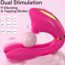 Vibrator Stimulation Klitoris Wasserdicht USB GM-678 Pink