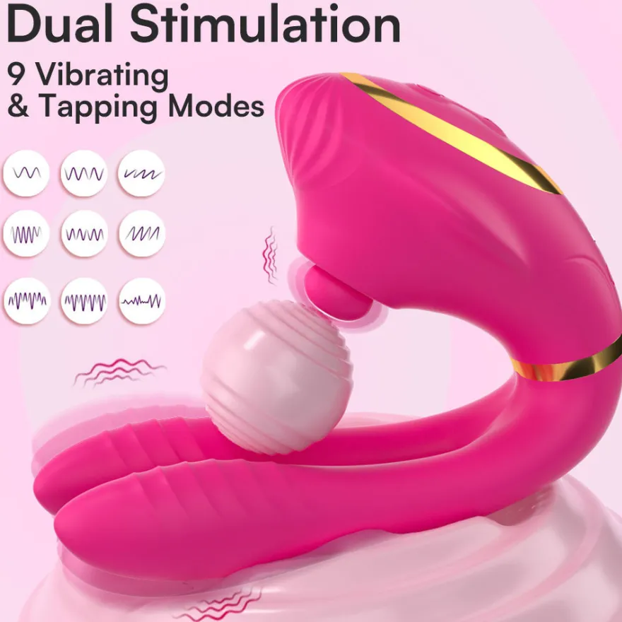 Vibrator Stimulation Klitoris Wasserdicht USB GM-678 Pink