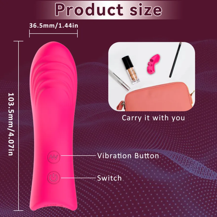 Vibrator Stimulation Klitoris Wasserdicht USB GM-415 Pink