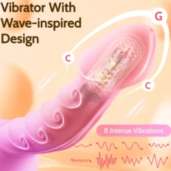 Vibrator Stimulation Klitoris Wasserdicht USB GM-553 Rosa