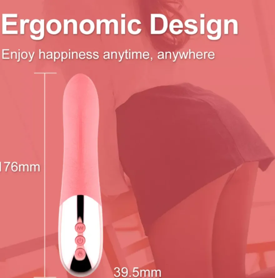 Vibrator Stimulation Klitoris Wasserdicht USB GM-361 Rosa