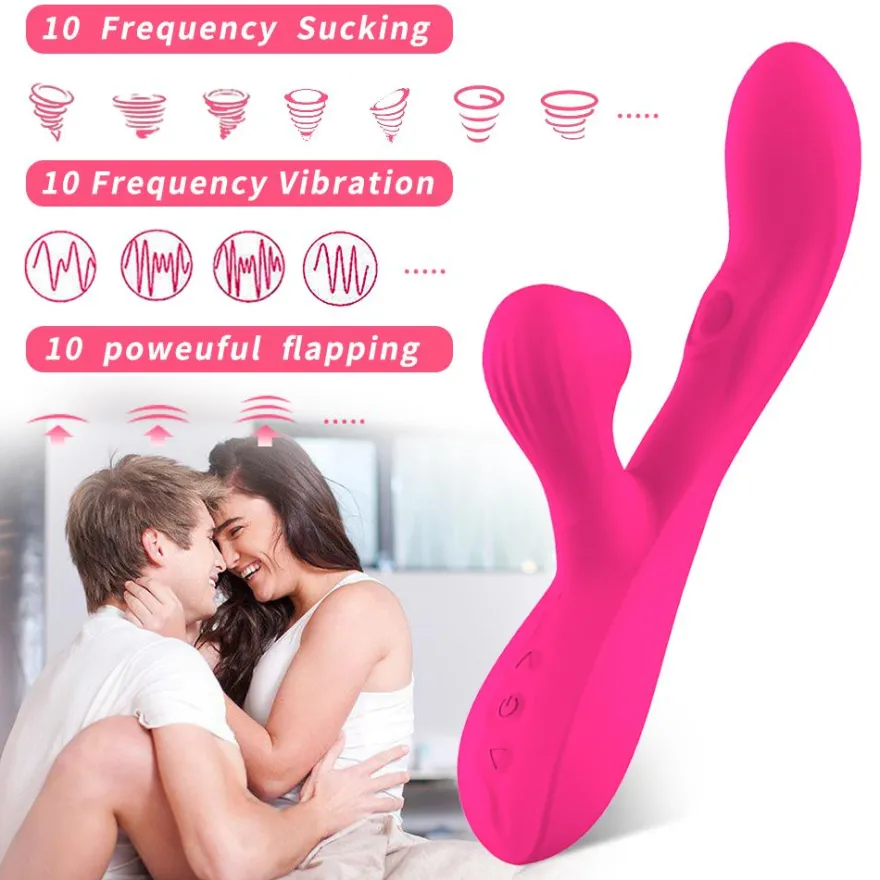 Vibrator Stimulation Klitoris Wasserdicht USB GM-323 Rosa
