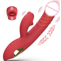 Vibrator Stimulation Klitoris Wasserdicht USB GM-510 Rot