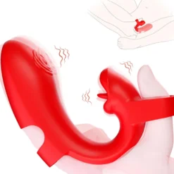 Vibrator Stimulation Klitoris Wasserdicht USB GM-538 Rot