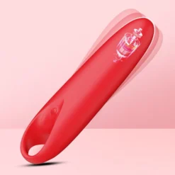 Vibrator Stimulation Klitoris Wasserdicht USB GM-442 Rot