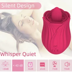Vibrator Stimulation Klitoris Wasserdicht USB GM-358 Rot
