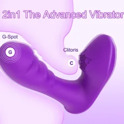 Vibrator Stimulation Klitoris Wasserdicht USB GM-421 Violett