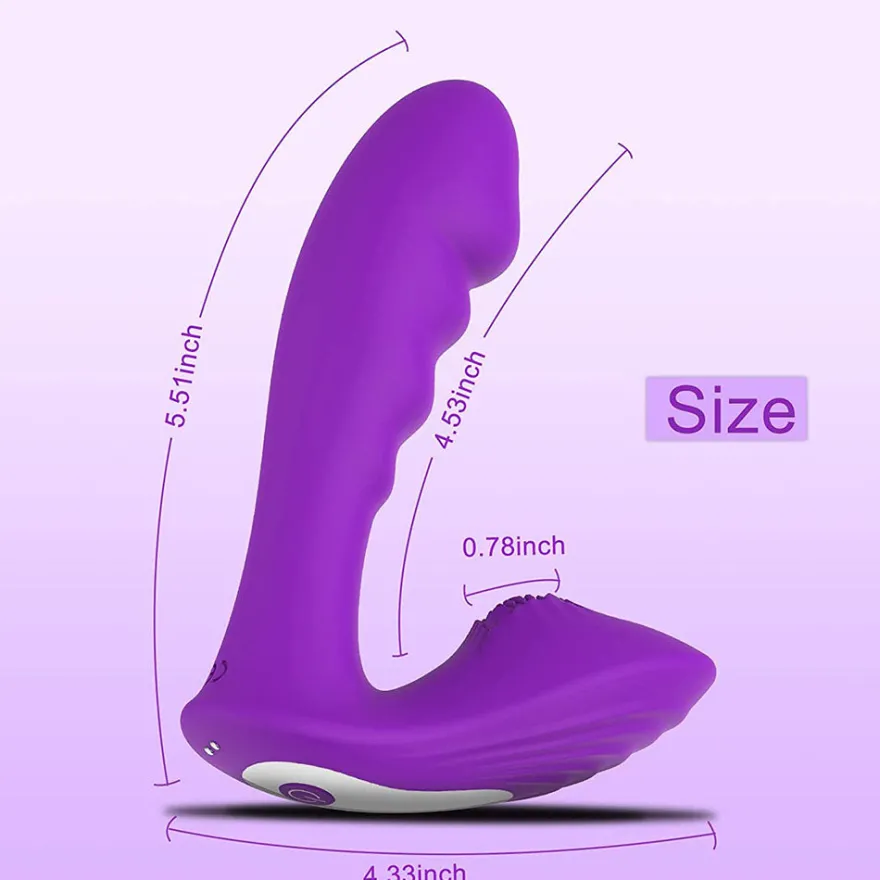 Vibrator Stimulation Klitoris Wasserdicht USB GM-421 Violett