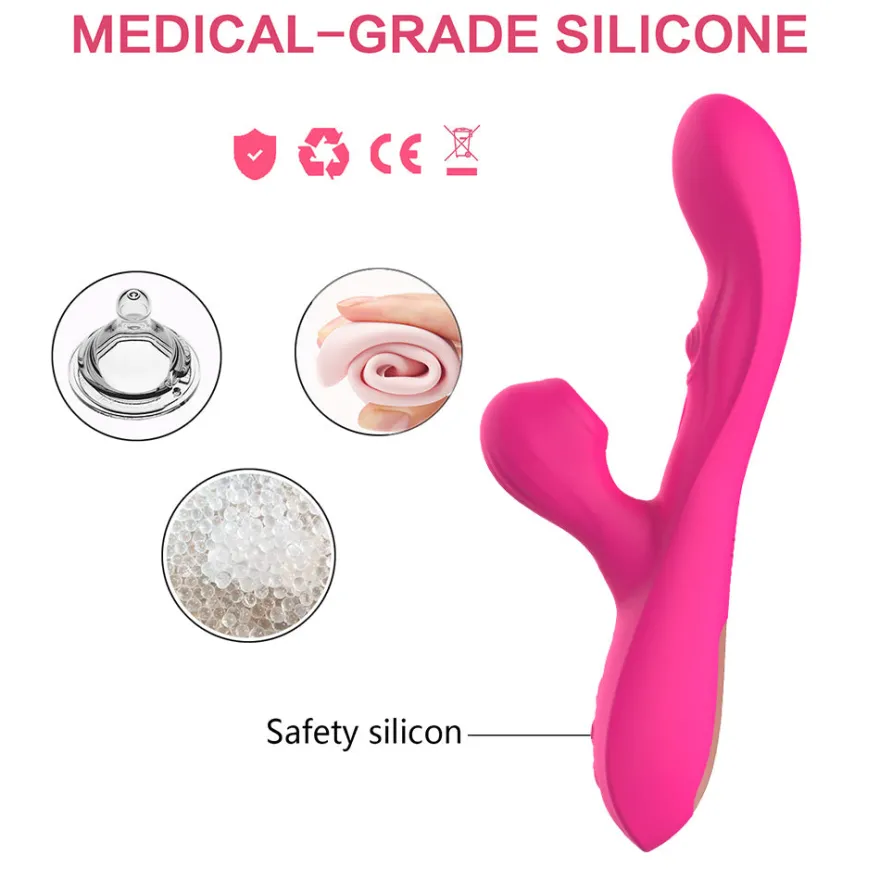 Vibrator Stimulation Klitoris Wasserdicht USB GM-323 Violett