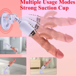 Vibrator Stimulation Klitoris Wasserdicht USB GM-542 Weiß