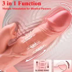 Vibrator Stimulation Klitoris Wasserdicht USB GM-542 Weiß
